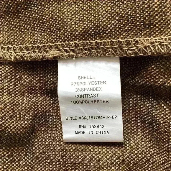 NWT Melloday Plaid Topper Jacket Brown New NWT Nordstrom Size 2X Polyester Rayon - Picture 7 of 7